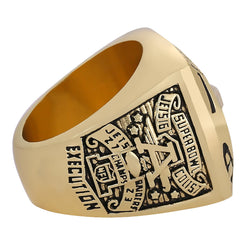 New York Jets Super Bowl III Championship Ring & Trophy Set   – Replica Collectible Gift for Fans