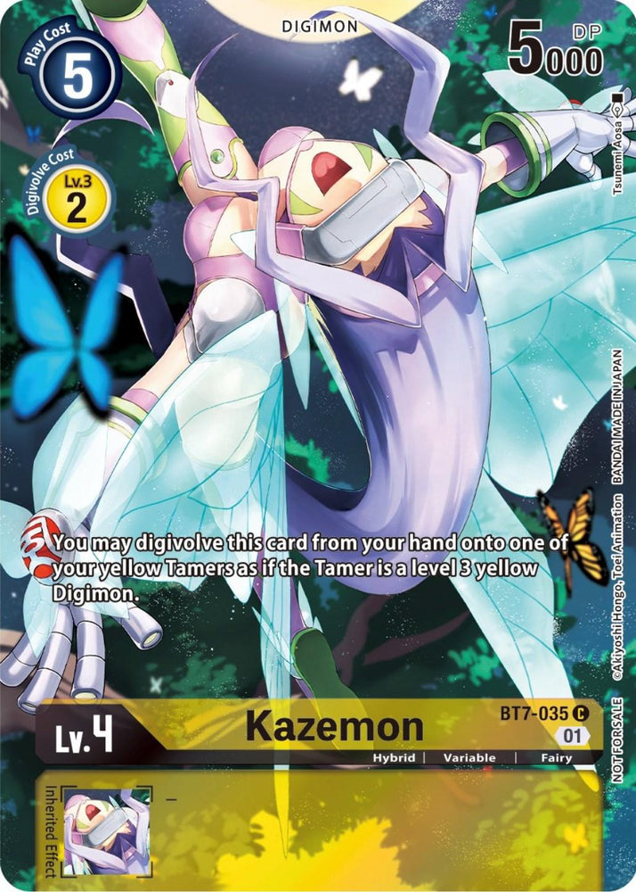 Kazemon [BT7-035] (2nd Anniversary Frontier Card) [Next Adventure Promos] (ONLINE ORDER ONLY)