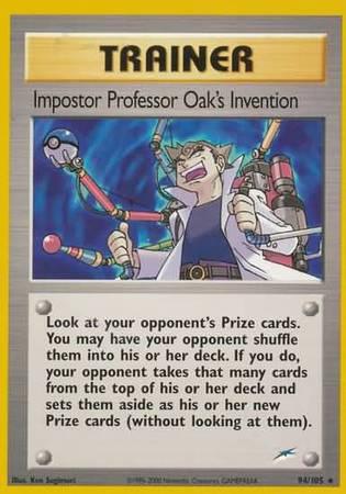 Impostor Professor Oak's Invention (94/105) [Neo Destiny Unlimited] (Online Only)