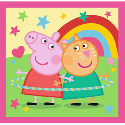 Trefl Kids Peppa Pig Peppa and Friends 3in1 20/36/50 Piece Jigsaw Puzzle