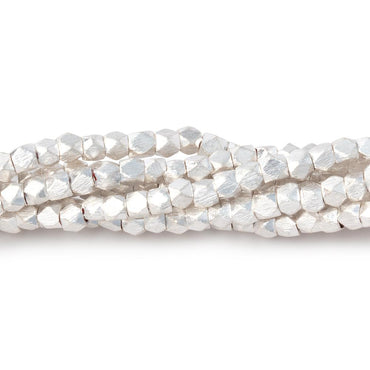 3mm Brushed Faceted Nugget Beads (ONLINE ORDER ONLY)