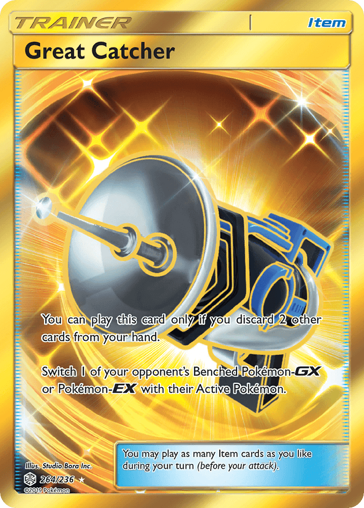 Great Catcher (264/236) [Sun & Moon: Cosmic Eclipse] (Online Only)