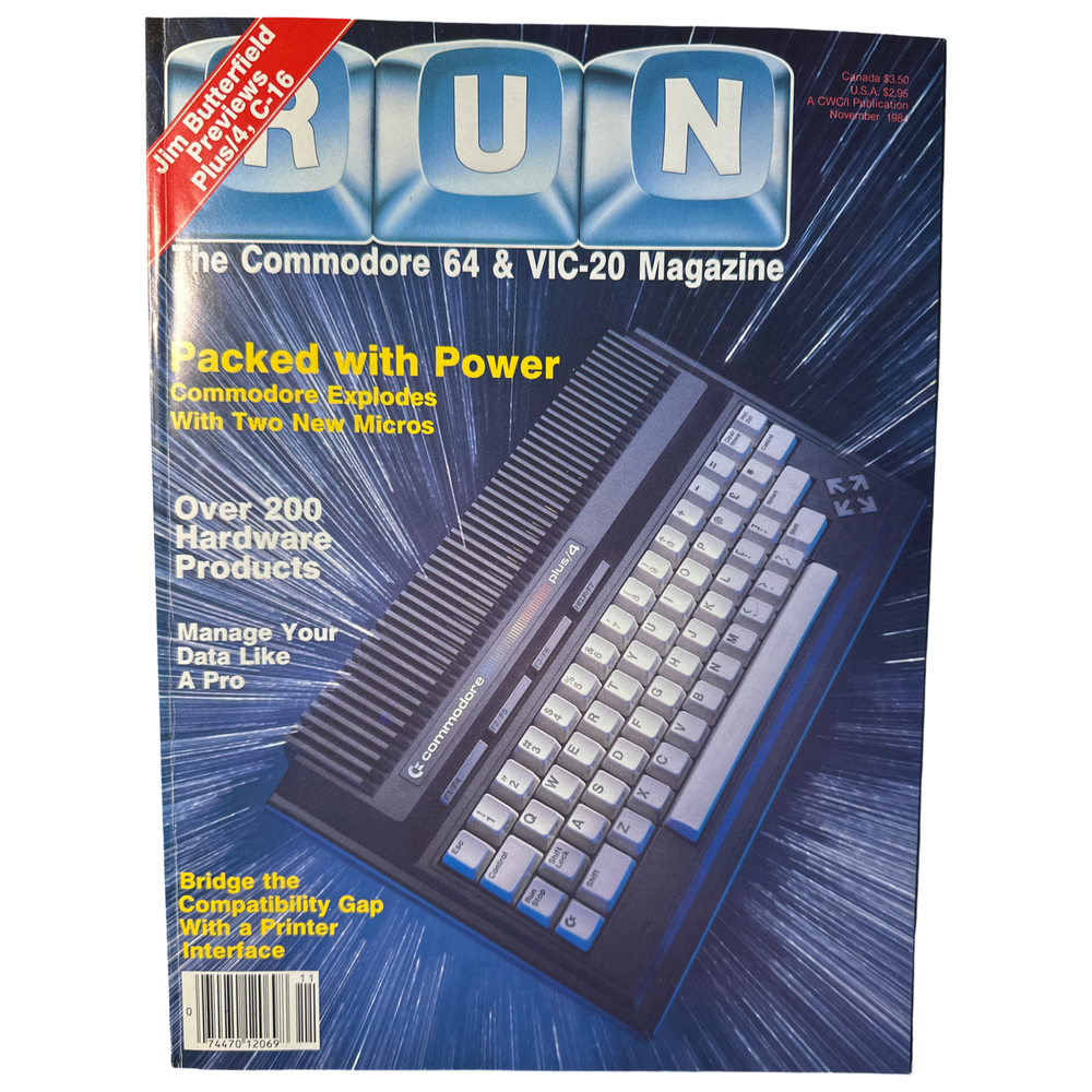 Commodore Run Magazine Various Back Issue(s) C64 C128 VIC-20 Commodore 64 Magazine (Online Order Only)