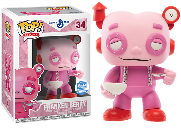 Franken Berry (Cereal Bowl, Ad Icons) 34 - Funko Shop Exclusive (Online Order Only)