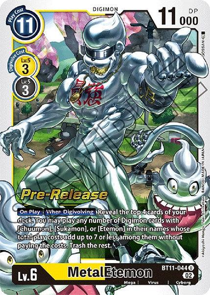 MetalEtemon [BT11-044] [Dimensional Phase Pre-Release Promos] (ONLINE ORDER ONLY)