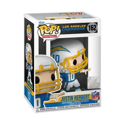 NFL Chargers Justin Herbert (Home Uniform) Funko Pop! Vinyl Figure #162 (ONLINE ORDER ONLY)
