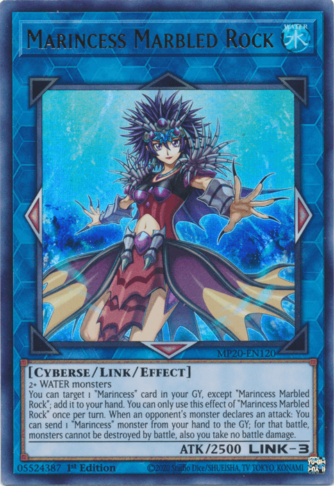 Marincess Marbled Rock [MP20-EN120] Ultra Rare (ONLINE ORDER ONLY)