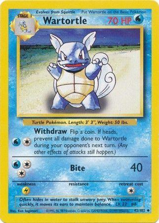 Wartortle (42/102) [Base Set Unlimited] (Online Only)