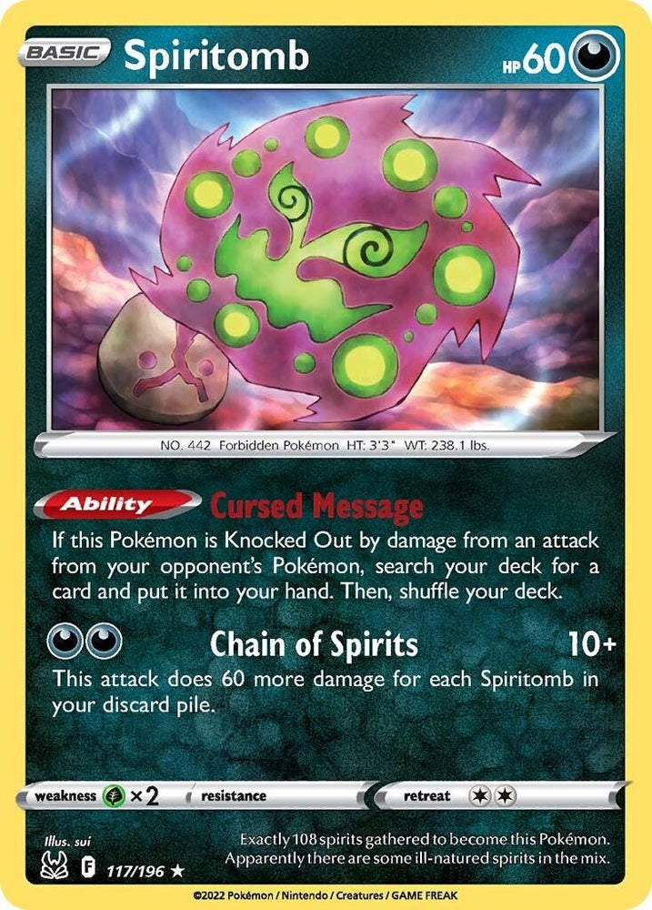 Spiritomb (117/196) [Sword & Shield: Lost Origin] (Online Only)