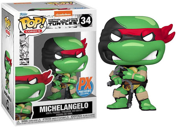 Michelangelo (Comics, Teenage Mutant Ninja Turtles) 34 - Previews Exclusive (Online Order Only)