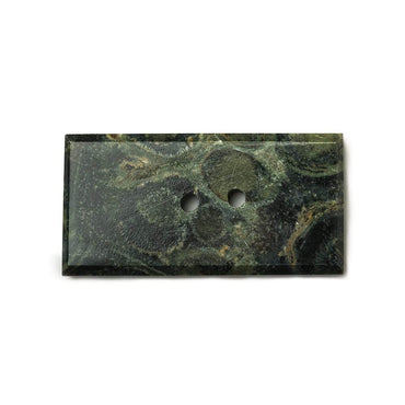 34x17mm Kambaba Jasper rectangle 2.5mm hole button 1 piece (ONLINE ORDER ONLY)