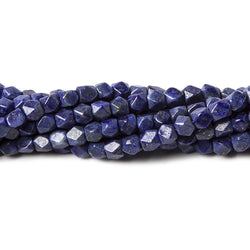 3.5-4mm Lapis Lazuli Faceted Nugget Beads 13.5 inch 85 pcs (ONLINE ORDER ONLY)