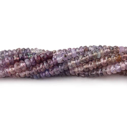 3.5-4mm Multi Color Spinel Faceted Rondelle Beads 16 inch 190 pieces (ONLINE ORDER ONLY)