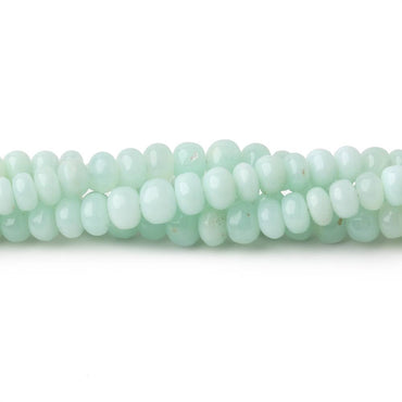 3.5-5.5mm Pale Chrysoprase Plain Rondelle Beads 18 inch 151 pieces (ONLINE ORDER ONLY)