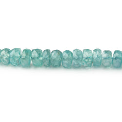 3.5-5.5mm Teal Kyanite Faceted Rondelle Beads 16 inch 162 pieces AA (ONLINE ORDER ONLY)
