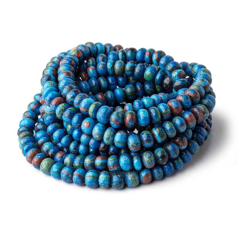 3.5-6.5mm Rainbow Calsilica Plain Rondelle Beads 17 inch 116 pieces (ONLINE ORDER ONLY)