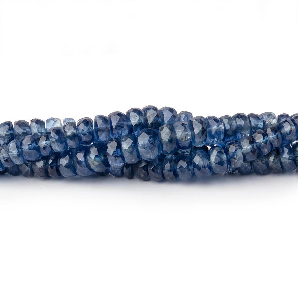 3.5-6mm Kyanite Faceted Rondelle Beads 18 inch 187 pieces AA (ONLINE ORDER ONLY)