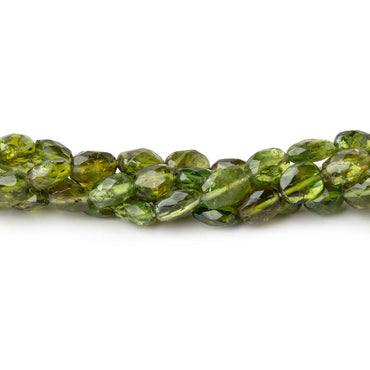 3.5-7mm Green Tourmaline Faceted Oval Beads 14.5 inch 67 pieces (ONLINE ORDER ONLY)