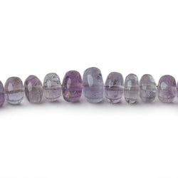 3.5-7mm Shaded Purple Fluorite plain rondelle beads 18 inch 160 pieces (ONLINE ORDER ONLY)