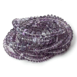 3.5-7mm Shaded Purple Fluorite plain rondelle beads 18 inch 160 pieces (ONLINE ORDER ONLY)