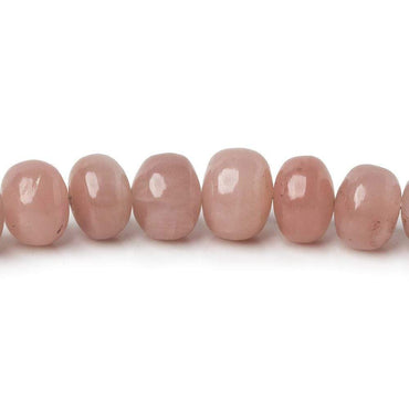 3.5-9mm Strawberry Quartz plain rondelles 18 inch 116 beads AA (ONLINE ORDER ONLY)