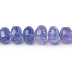4.5-6mm Tanzanite Plain Rondelle Beads 16 inch 110 pieces (ONLINE ORDER ONLY)
