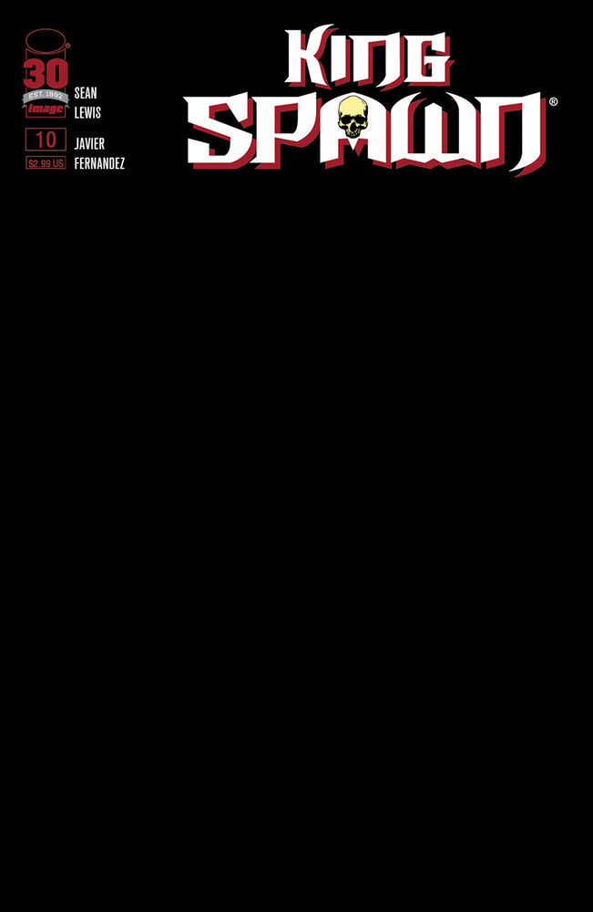 King Spawn #10 B Blank Sketch Variant (05/18/2022) Image (ONLINE ORDER ONLY)