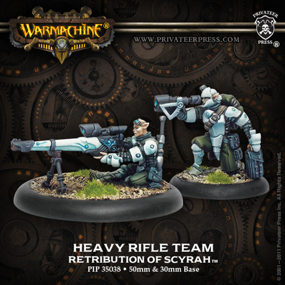 Warmachine: Retribution of Scyrah Heavy Rifle Team (ONLINE ORDER ONLY)
