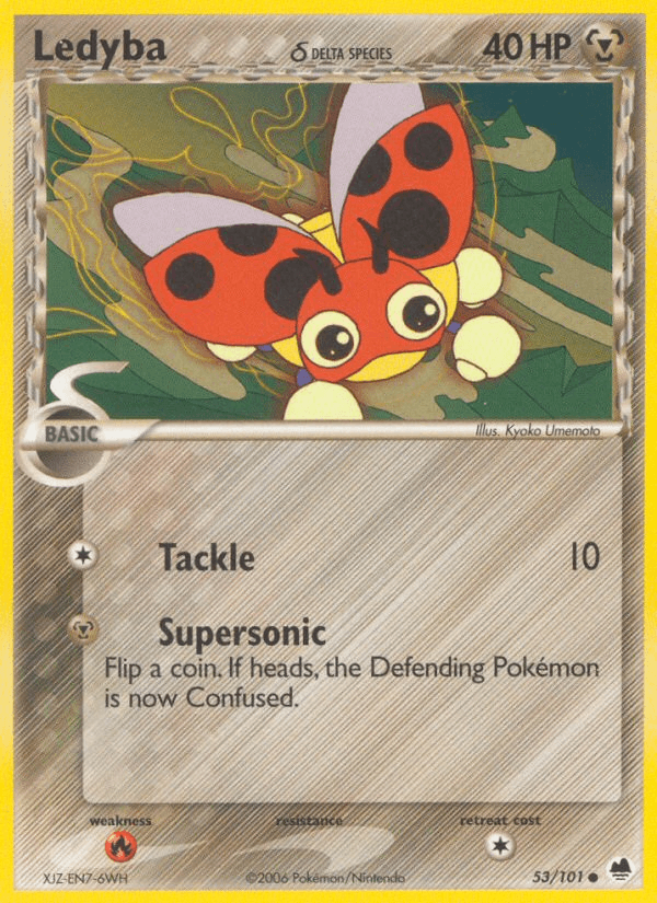 Ledyba (53/101) (Delta Species) [EX: Dragon Frontiers] (Online Only)