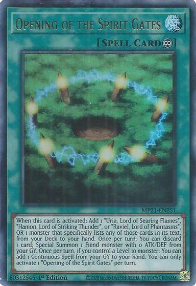 Opening of the Spirit Gates [MP21-EN251] Ultra Rare (ONLINE ORDER ONLY)