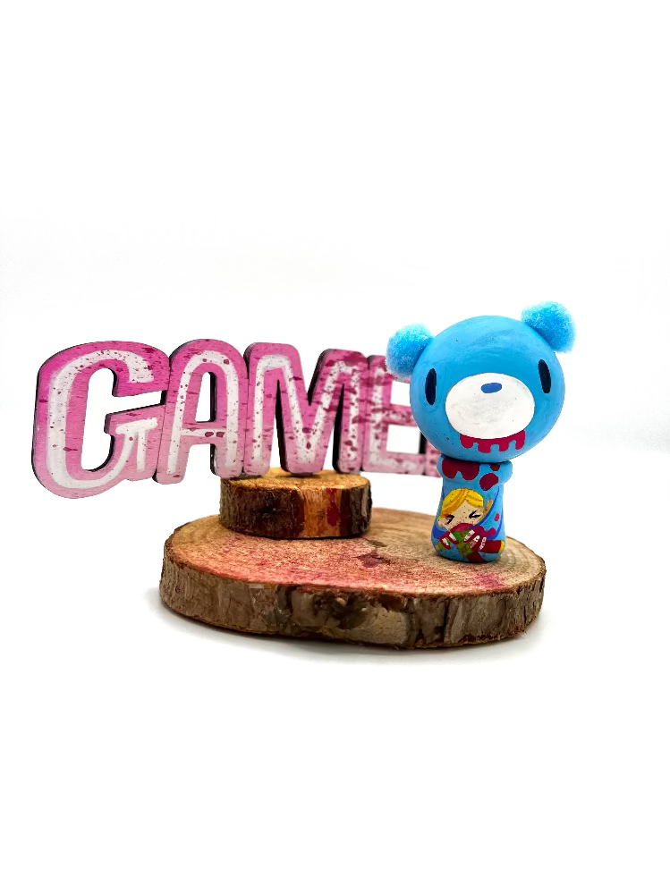 Alina Chau - Gamer - Artwork - Gloomy Bear Exhibition (ONLINE ORDER ONLY)