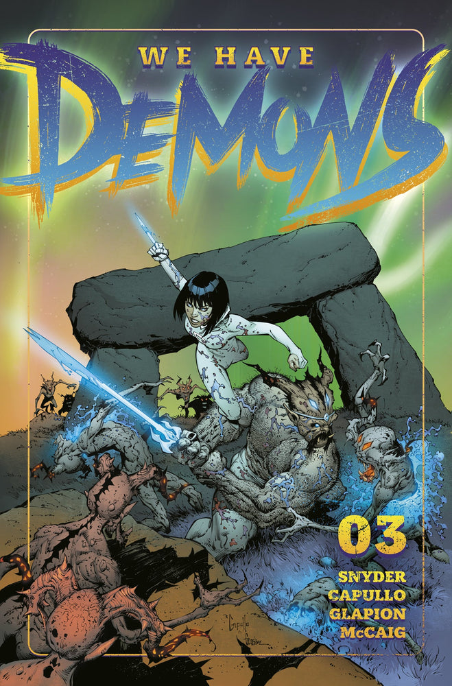 We Have Demons #3 (Of 3) C Foil Greg Capullo Variant (Mr) (06/01/2022) Dark Horse (ONLINE ORDER ONLY)