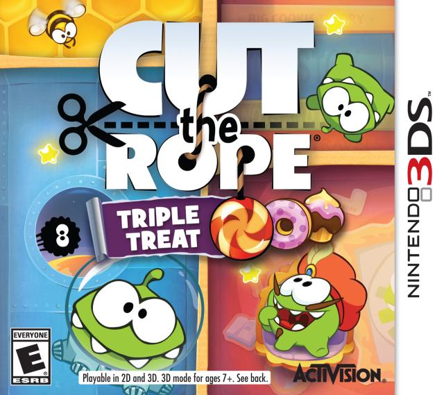 Cut The Rope: Triple Treat (Nintendo 3DS) (ONLINE ORDER ONLY)
