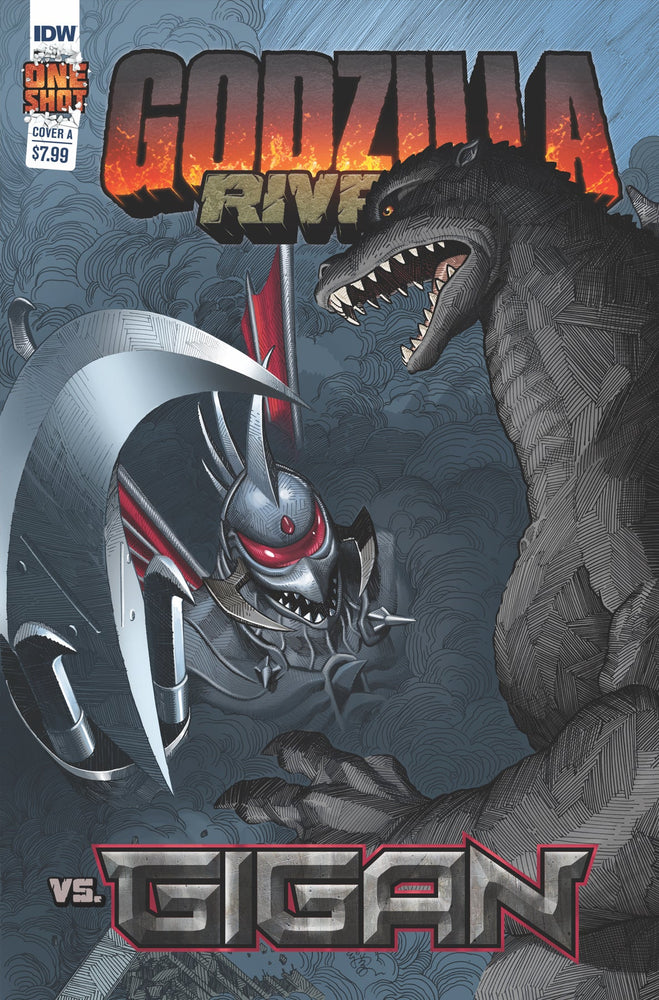 Godzilla Rivals Vs Gigan Oneshot A Ej Su (11/30/2022) Idw (ONLINE ORDER ONLY)