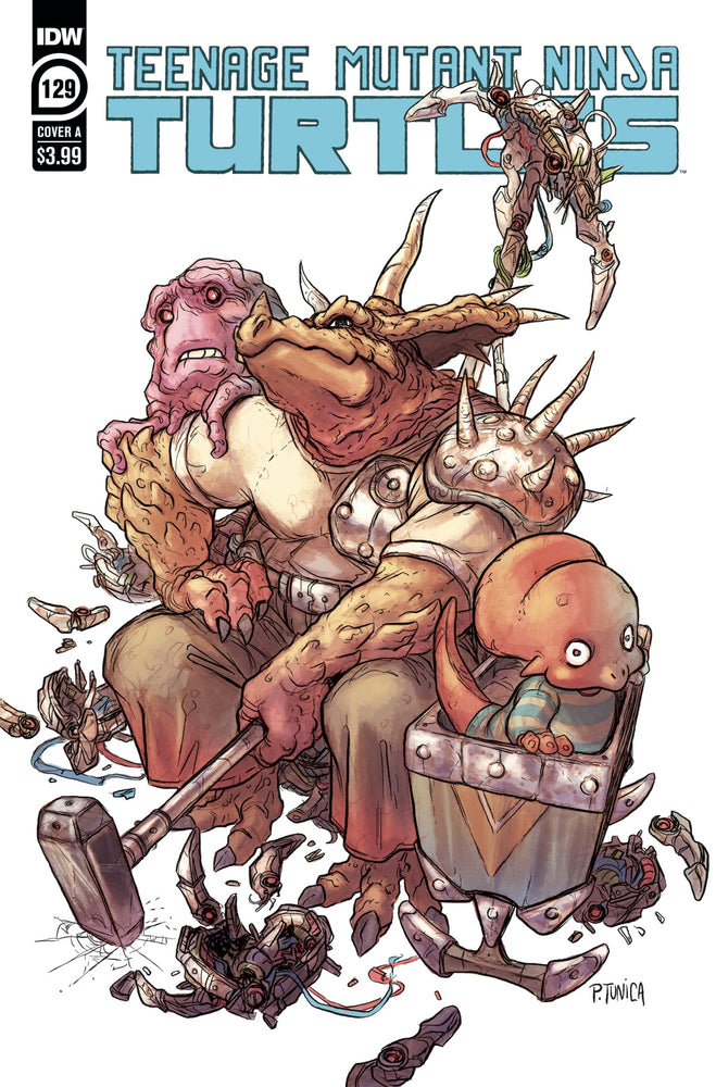 Tmnt Ongoing #129 A Pablo Tunica Teenage Mutant Ninja Turtles (C: 1-0-0) (05/25/2022) Idw (ONLINE ORDER ONLY)