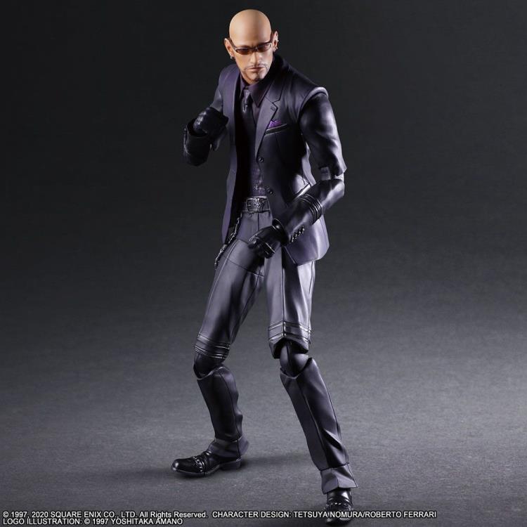 [PRE-ORDER] SQUARE ENIX: FINAL FANTASY® VII REMAKE PLAY ARTS -KAI- ™ - Rude Action Figure (ONLINE ORDER ONLY)
