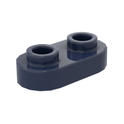 1×2 Rounded Plate w/ Open Stud – Pack of 10 – LEGO® Compatible – Choose Color (ONLINE ORDER ONLY)