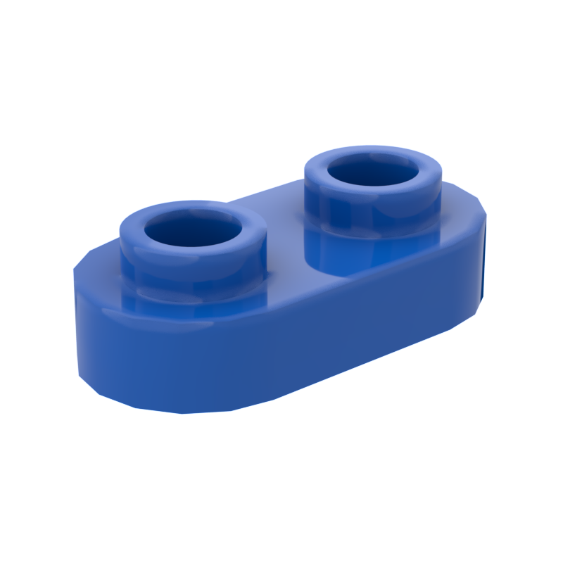 1×2 Rounded Plate w/ Open Stud – Pack of 10 – LEGO® Compatible – Choose Color (ONLINE ORDER ONLY)