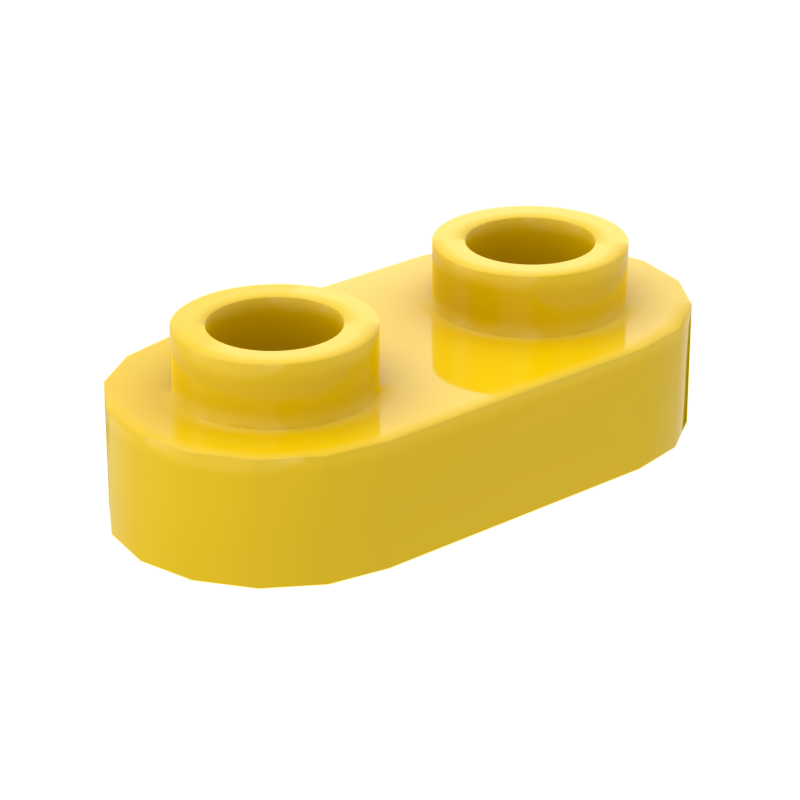 1×2 Rounded Plate w/ Open Stud – Pack of 10 – LEGO® Compatible – Choose Color (ONLINE ORDER ONLY)