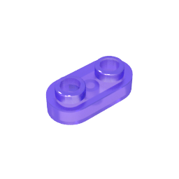 1×2 Rounded Plate w/ Open Stud – Pack of 10 – LEGO® Compatible – Choose Color (ONLINE ORDER ONLY)