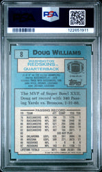 Graded 1988 Topps Doug Williams #8 Football Card PSA 9 Mint (ONLINE ORDER ONLY)