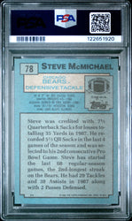 Graded 1988 Topps Steve McMichael #78 Football Card PSA 7 Near Mint (ONLINE ORDER ONLY)