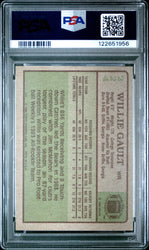 Graded 1984 Topps Willie Gault #224 Rookie RC Football Card PSA 8 Near Mint (ONLINE ORDER ONLY)