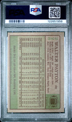 Graded 1984 Topps Walter Payton #228 Football Card PSA 6 Excellent (ONLINE ORDER ONLY)