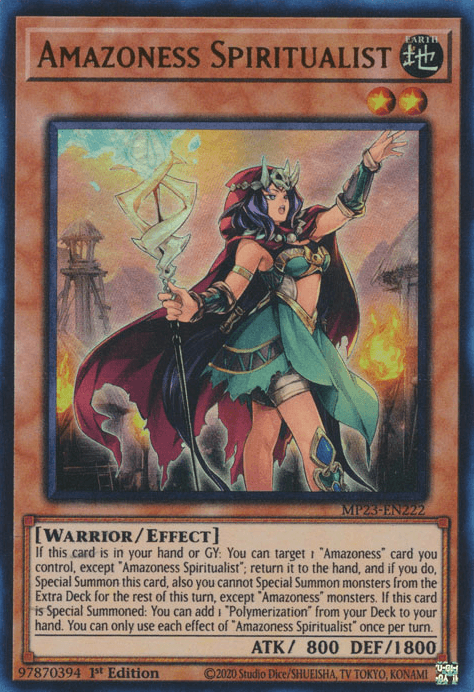 Amazoness Spiritualist [MP23-EN222] Ultra Rare (ONLINE ORDER ONLY)