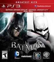 Batman: Arkham Asylum and Batman: Arkham City Dual Pack - Playstation 3 (ONLINE ORDER ONLY)