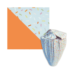 Large Reusable Cloth Furoshiki Gift Wrap | Spring Confetti (ONLINE ORDER ONLY)