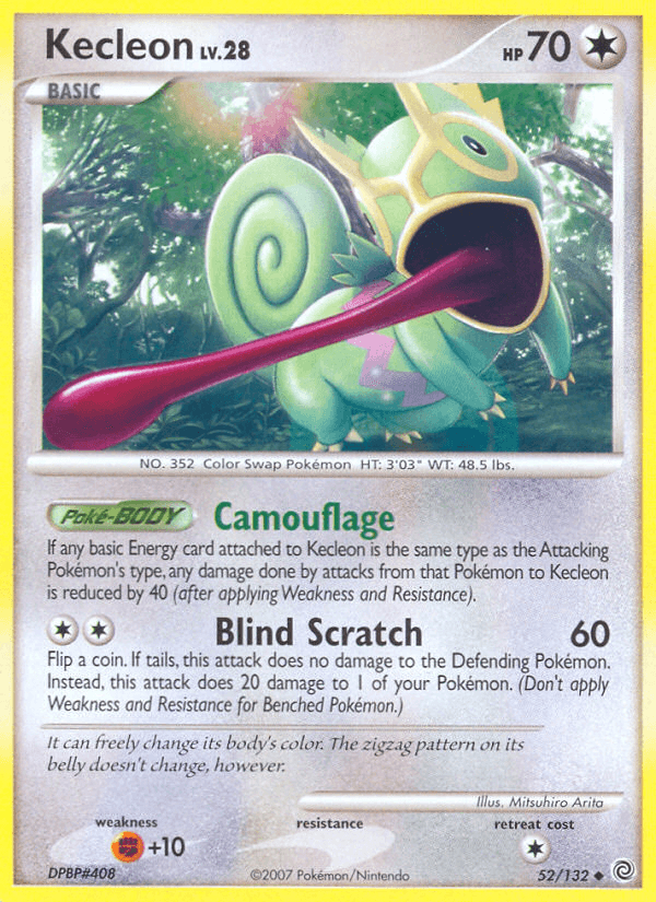 Kecleon (52/132) [Diamond & Pearl: Secret Wonders] (Online Only)