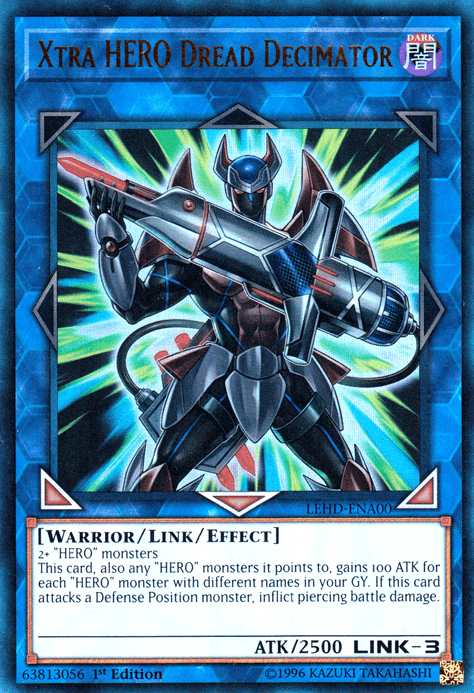 Xtra Hero Dread Decimator [LEHD-ENA00] Ultra Rare (ONLINE ORDER ONLY)