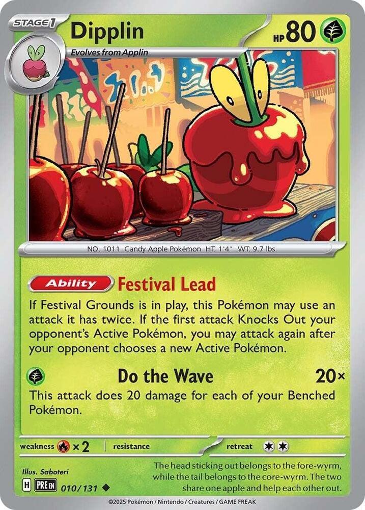 Dipplin (010/131) [Scarlet & Violet: Prismatic Evolutions] (Online Only)